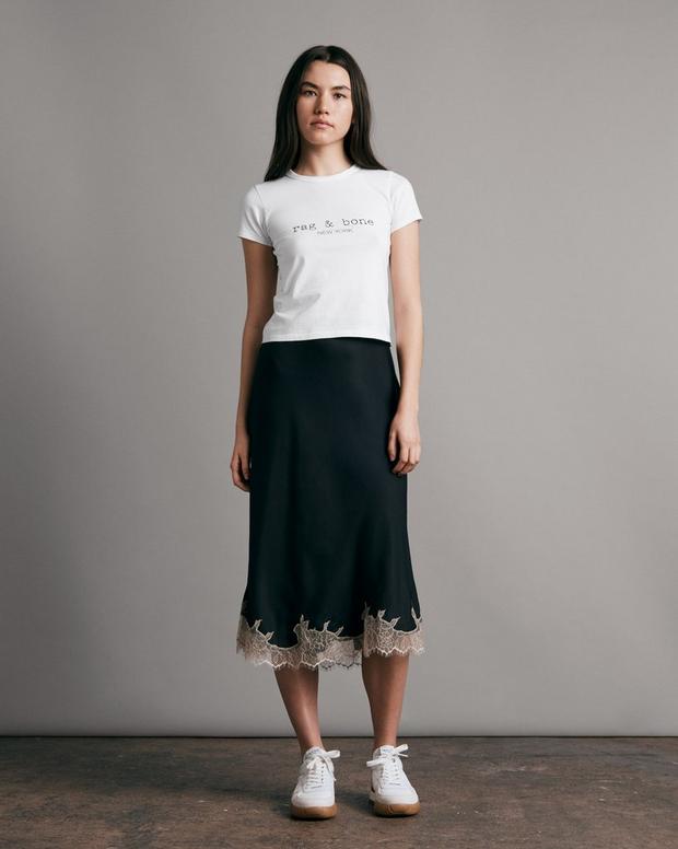 Jaci Lace Midi Skirt image number 3