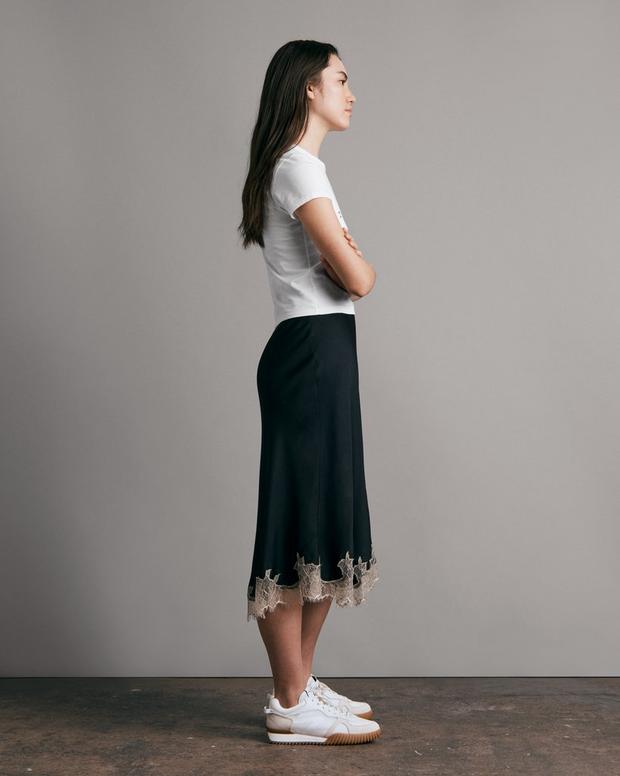 Jaci Lace Midi Skirt image number 4