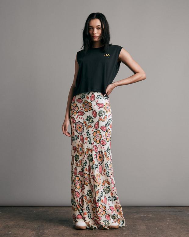 Wren Floral Maxi Skirt image number 3