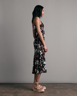 Mallory Floral Slip Midi Dress image number 3