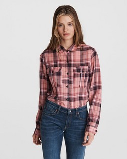 Quinn Cotton Cropped Shirt image number 1