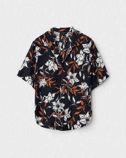 Mare Floral Silk Shirt image number 2