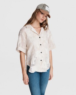 Mare Mesh Cotton Shirt image number 1