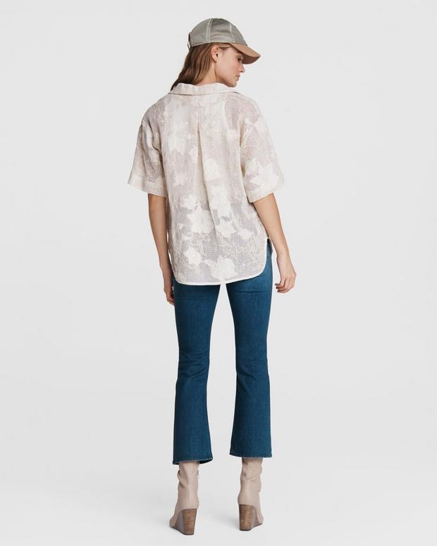 Mare Mesh Cotton Shirt image number 5