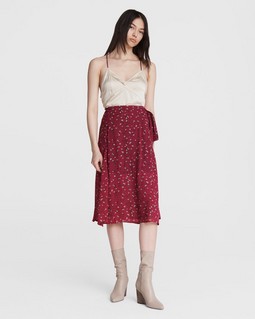 Lily Floral Midi Skirt image number 3