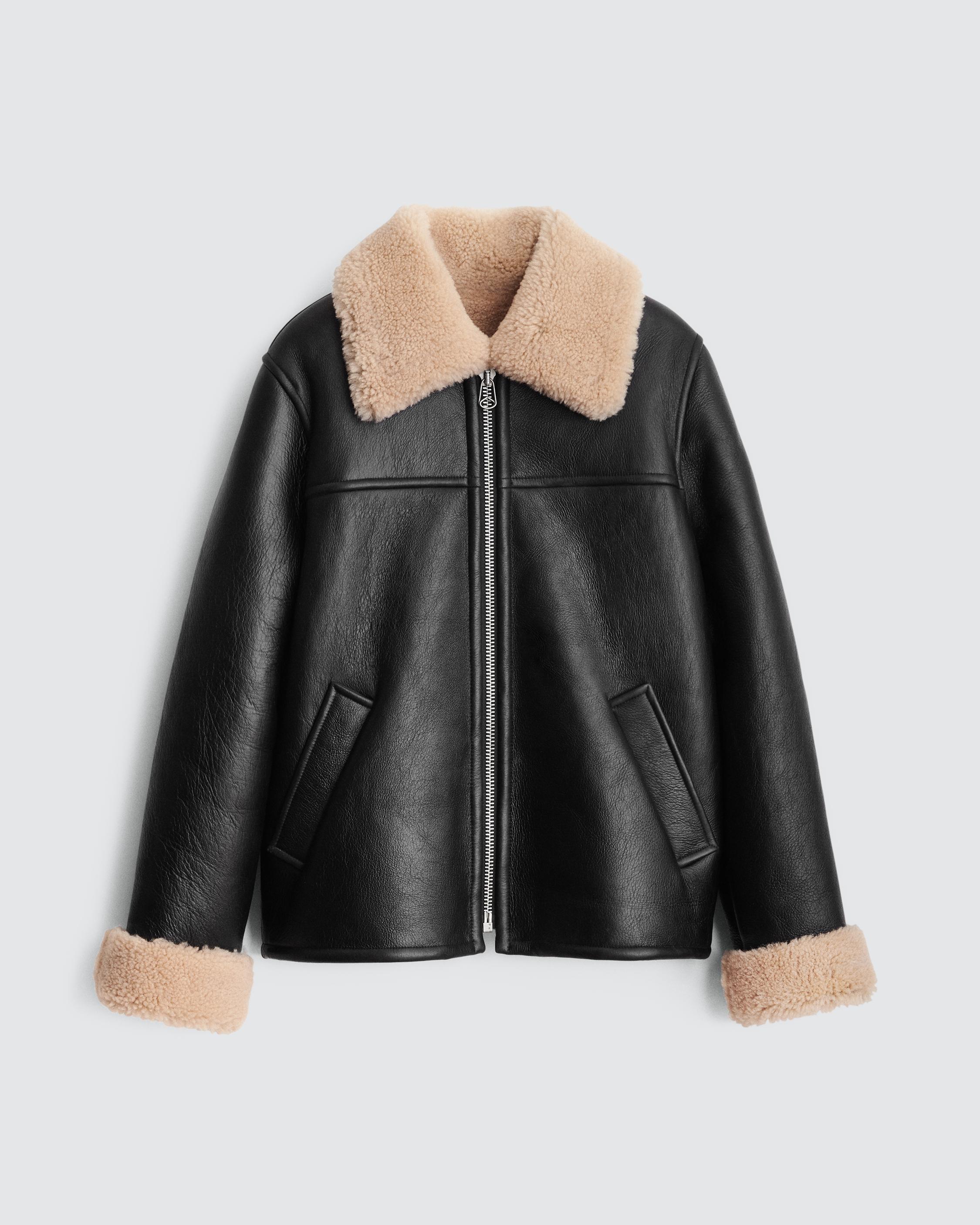 Rag bone shearling store jacket