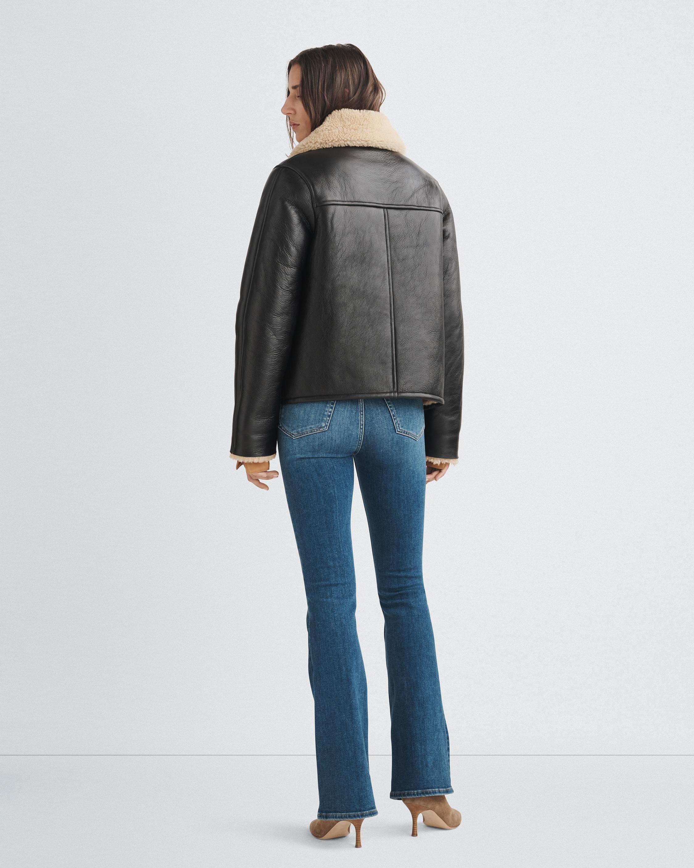 Rag & store bone shearling jacket