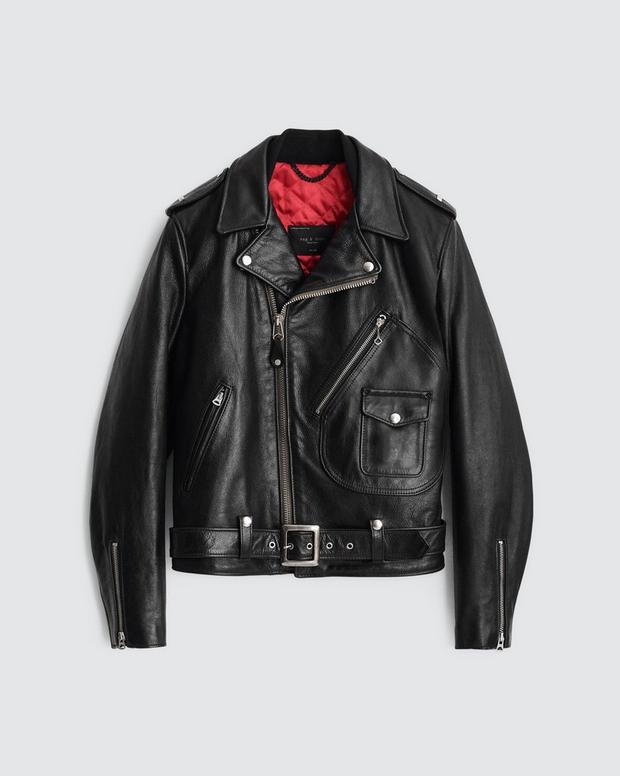 Dallas Leather Moto Jacket image number 2