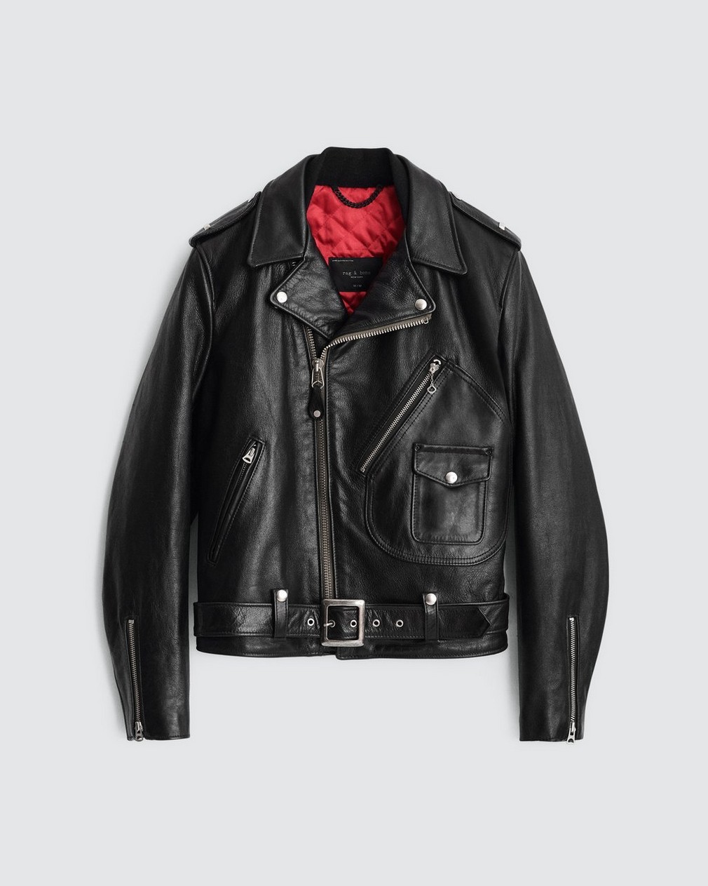 Dallas Leather Moto Jacket