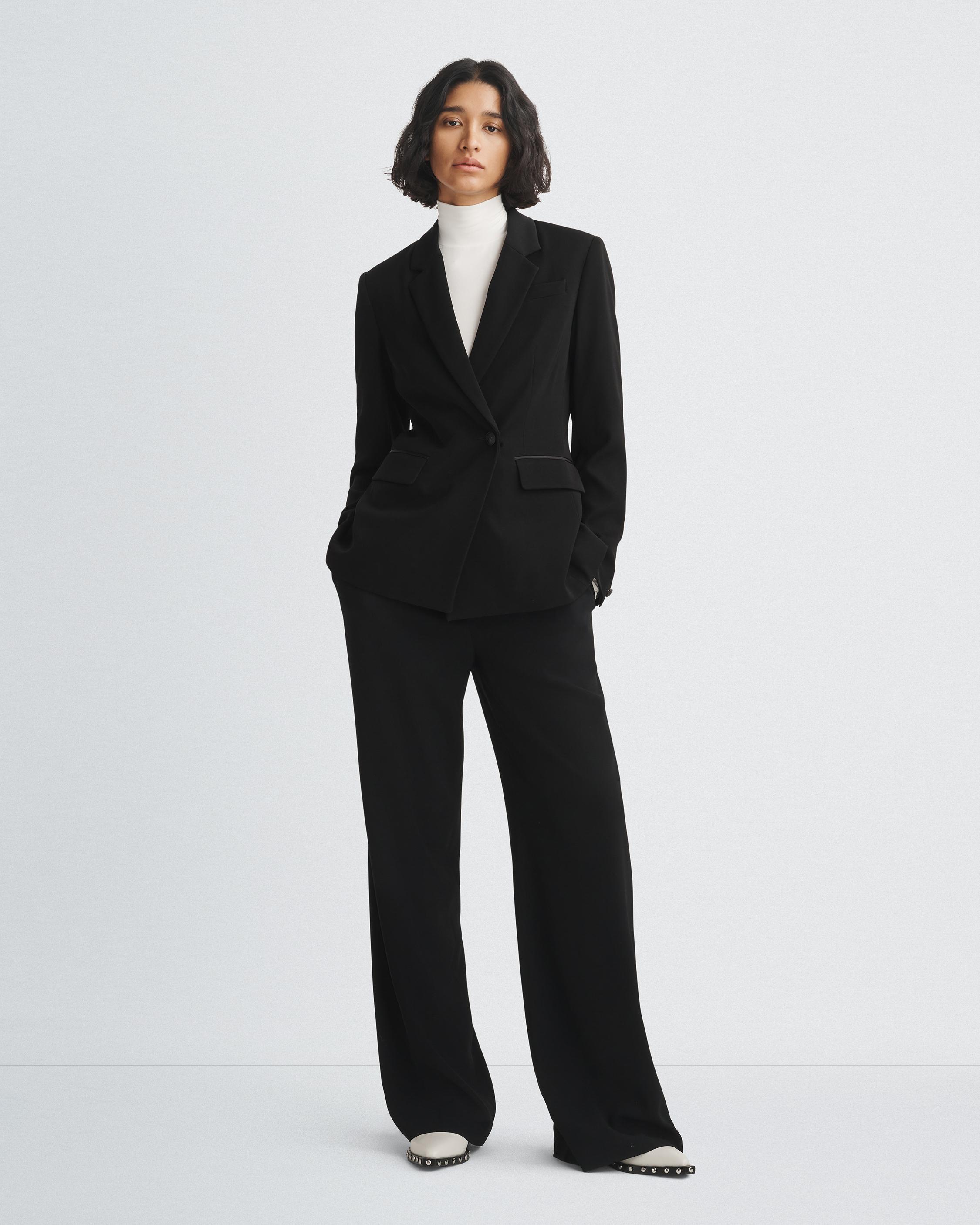 Rag & Bone Tessa Japanese Crepe Blazer