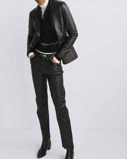 Harlow Leather Pant image number 1