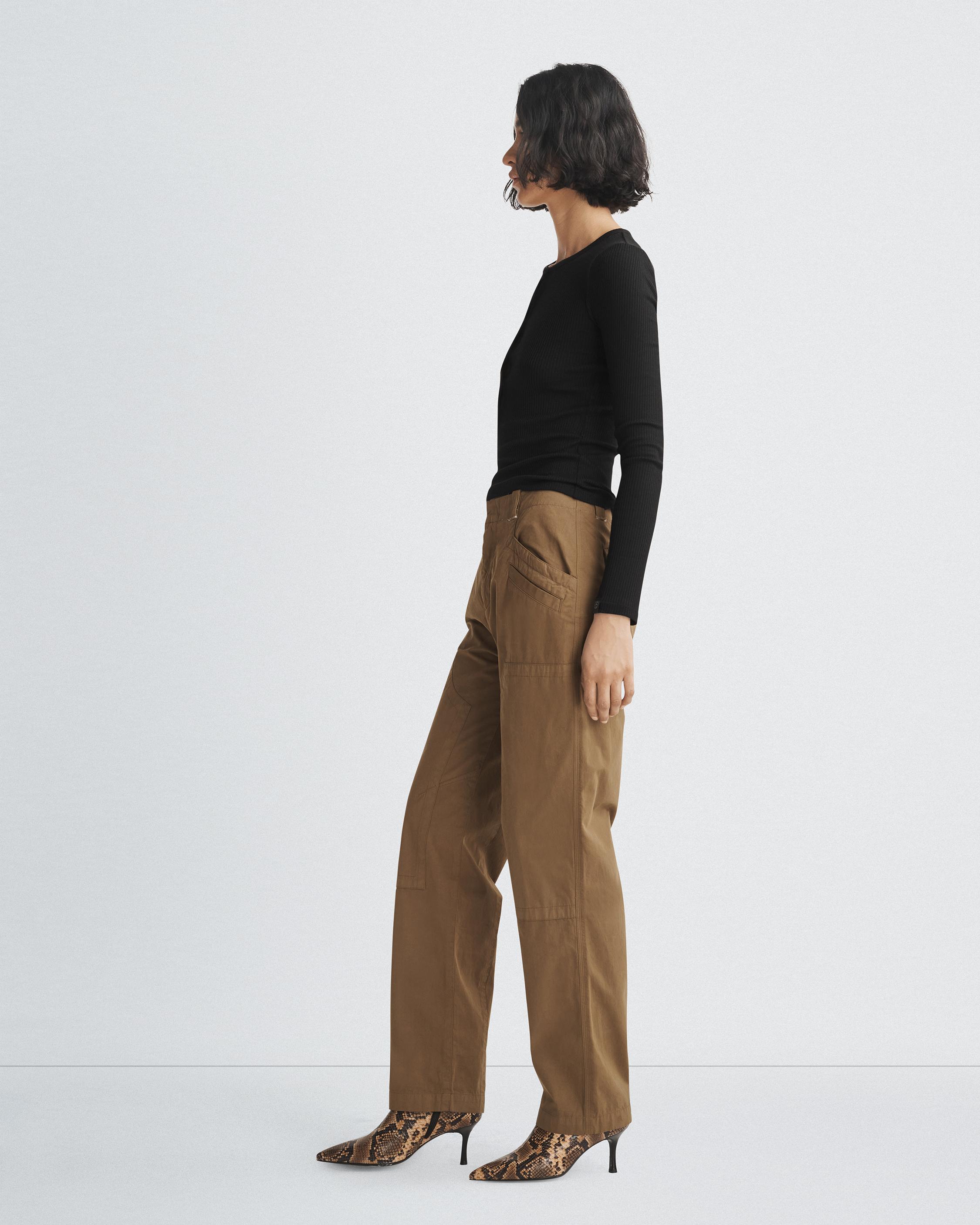 Peorana cotton cargo pants