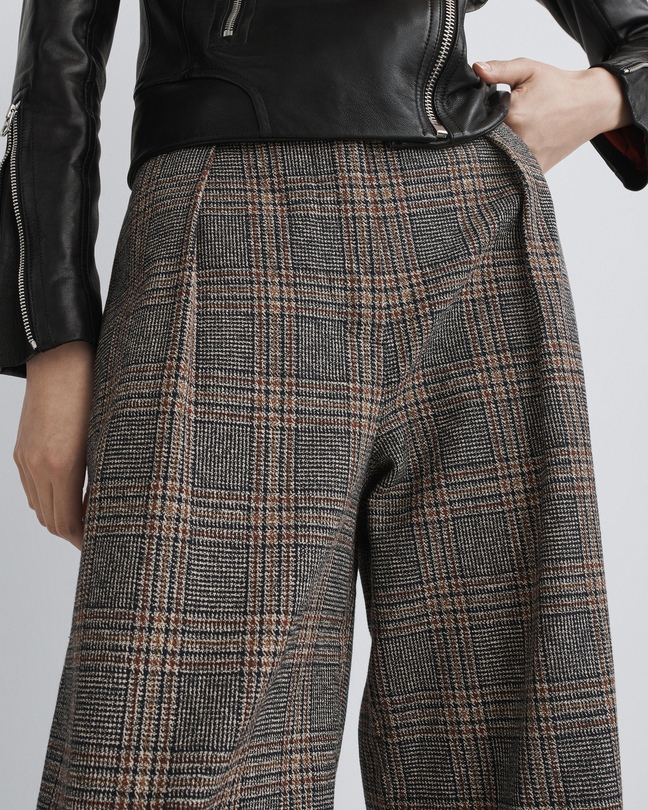 Bennett Cotton Plaid Pant image number 1