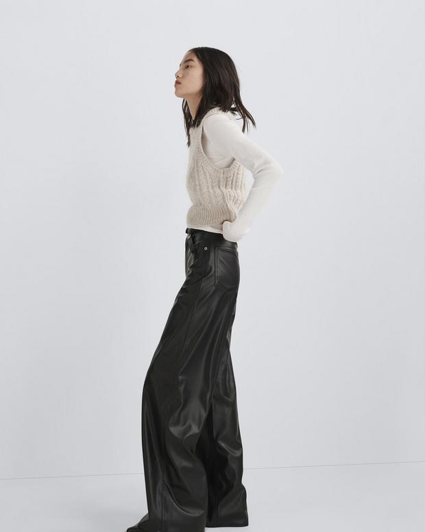 Sofie Faux Leather Pant image number 3