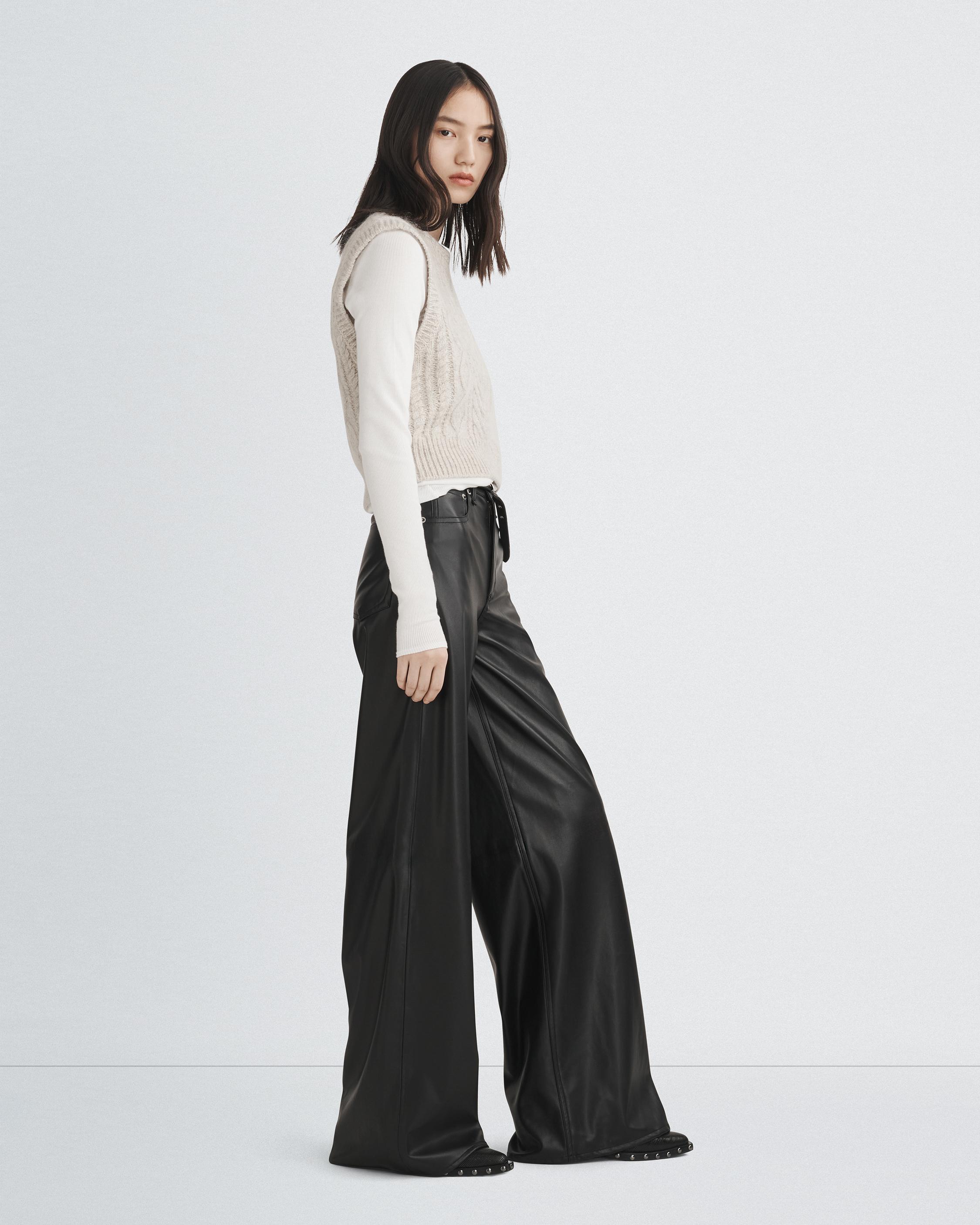 Sofie Faux Leather Pant image number 4