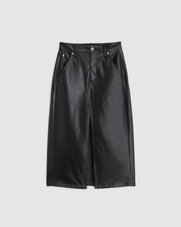 Sid Faux Leather Skirt image number 2