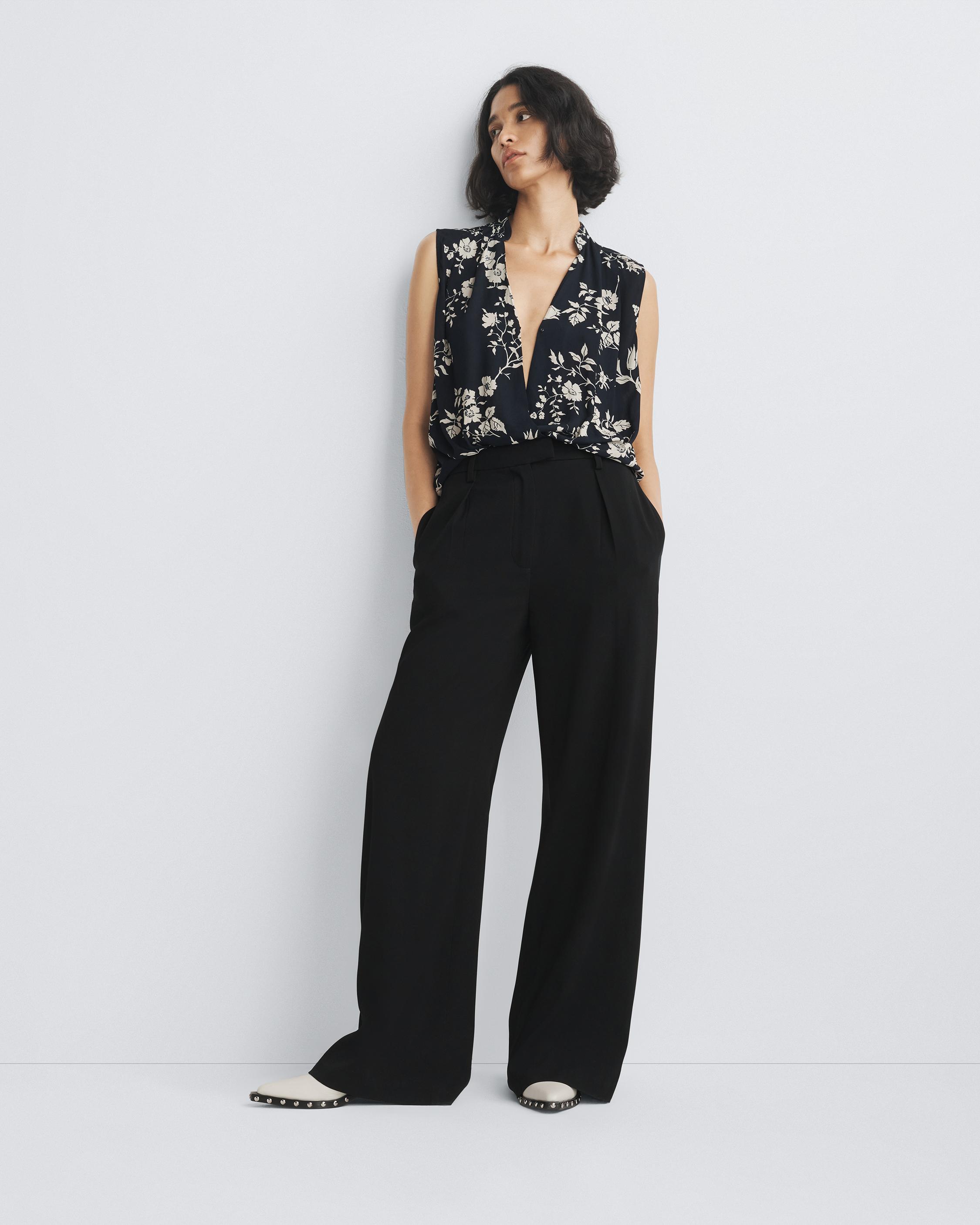 Meredith Floral Georgette Blouse | rag & bone