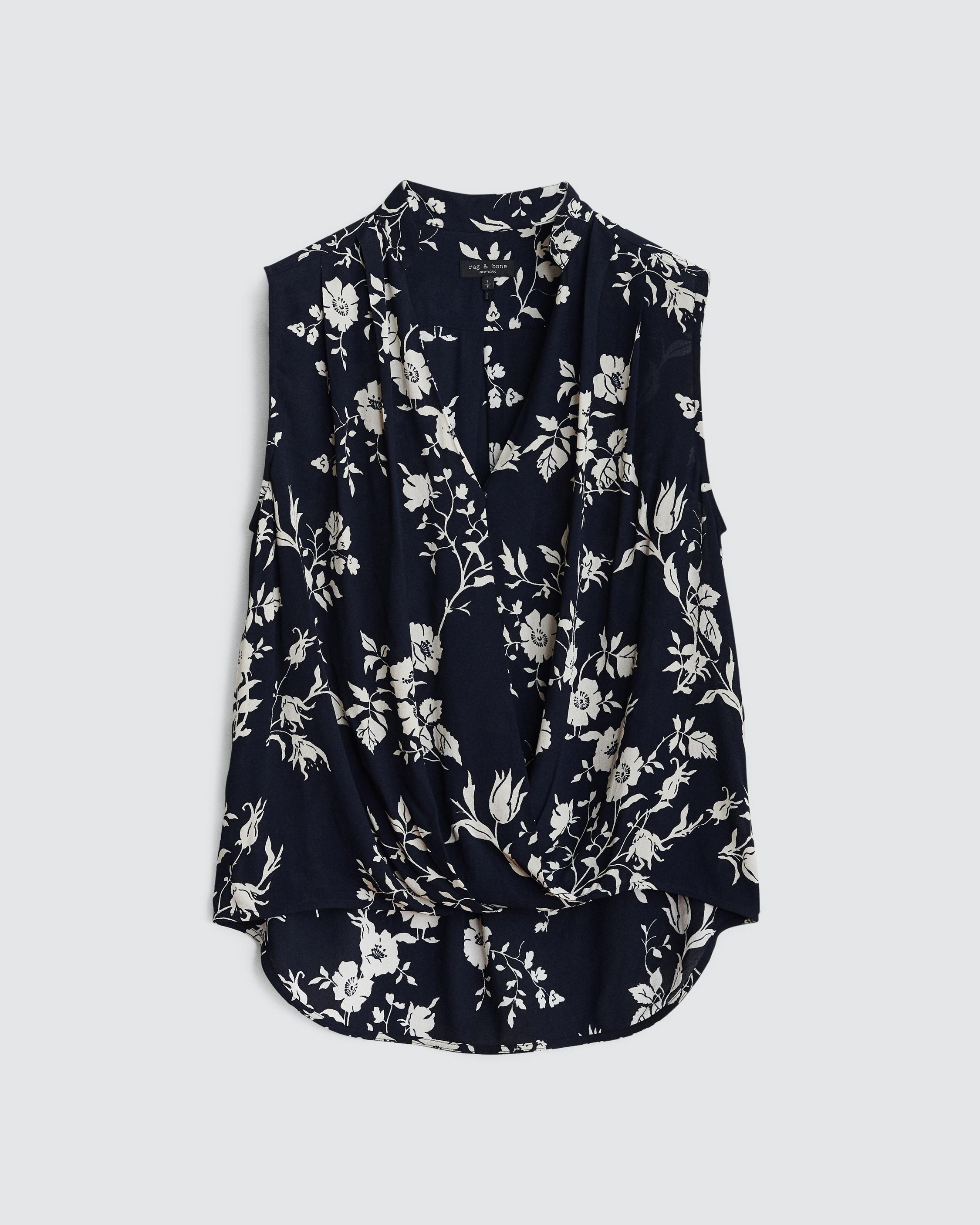 Meredith Floral Georgette Blouse