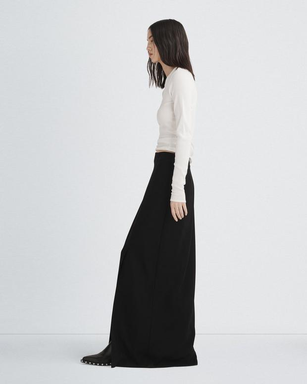 Ilana Japanese Crepe Skirt image number 4
