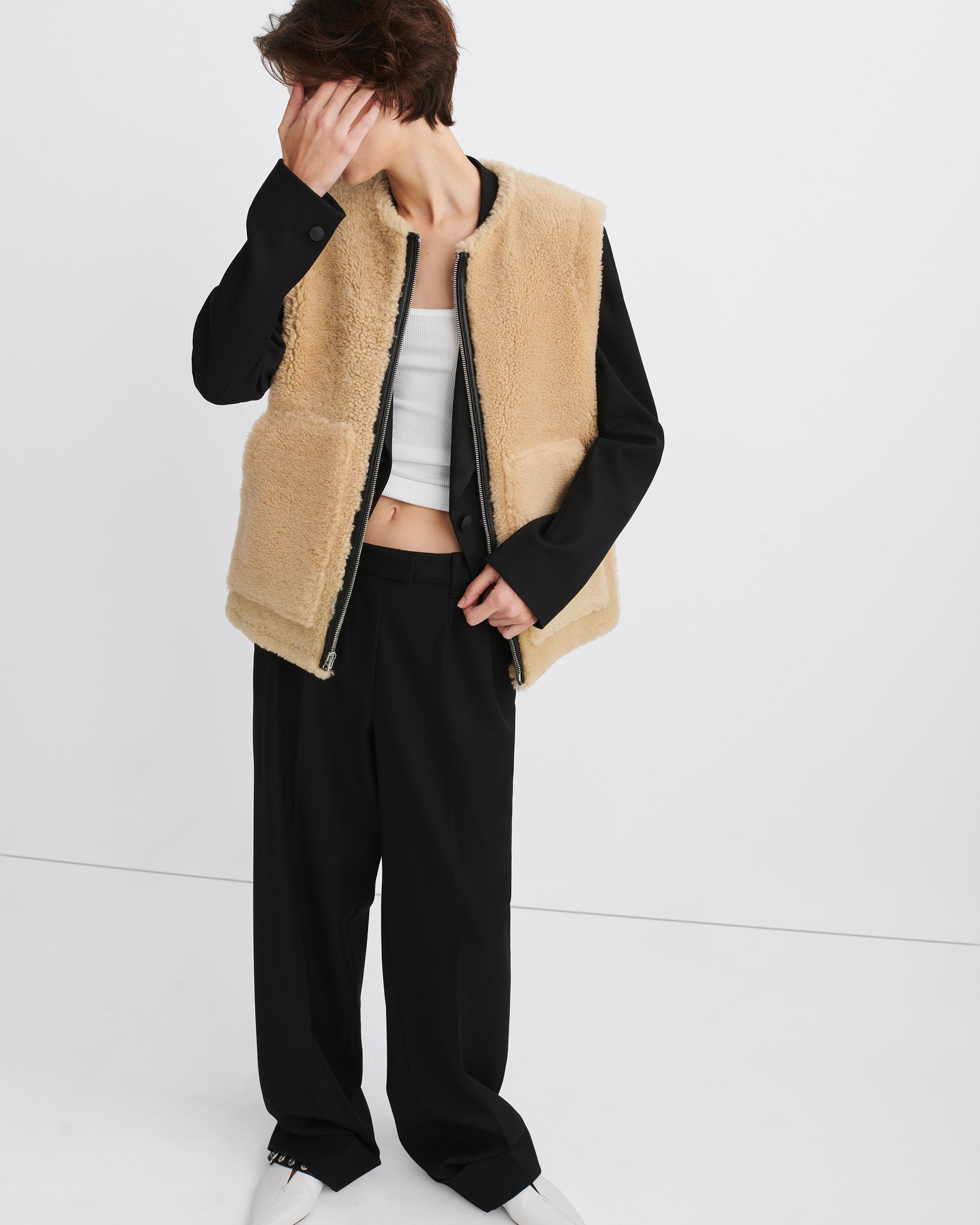 Fia Shearling Vest | rag & bone