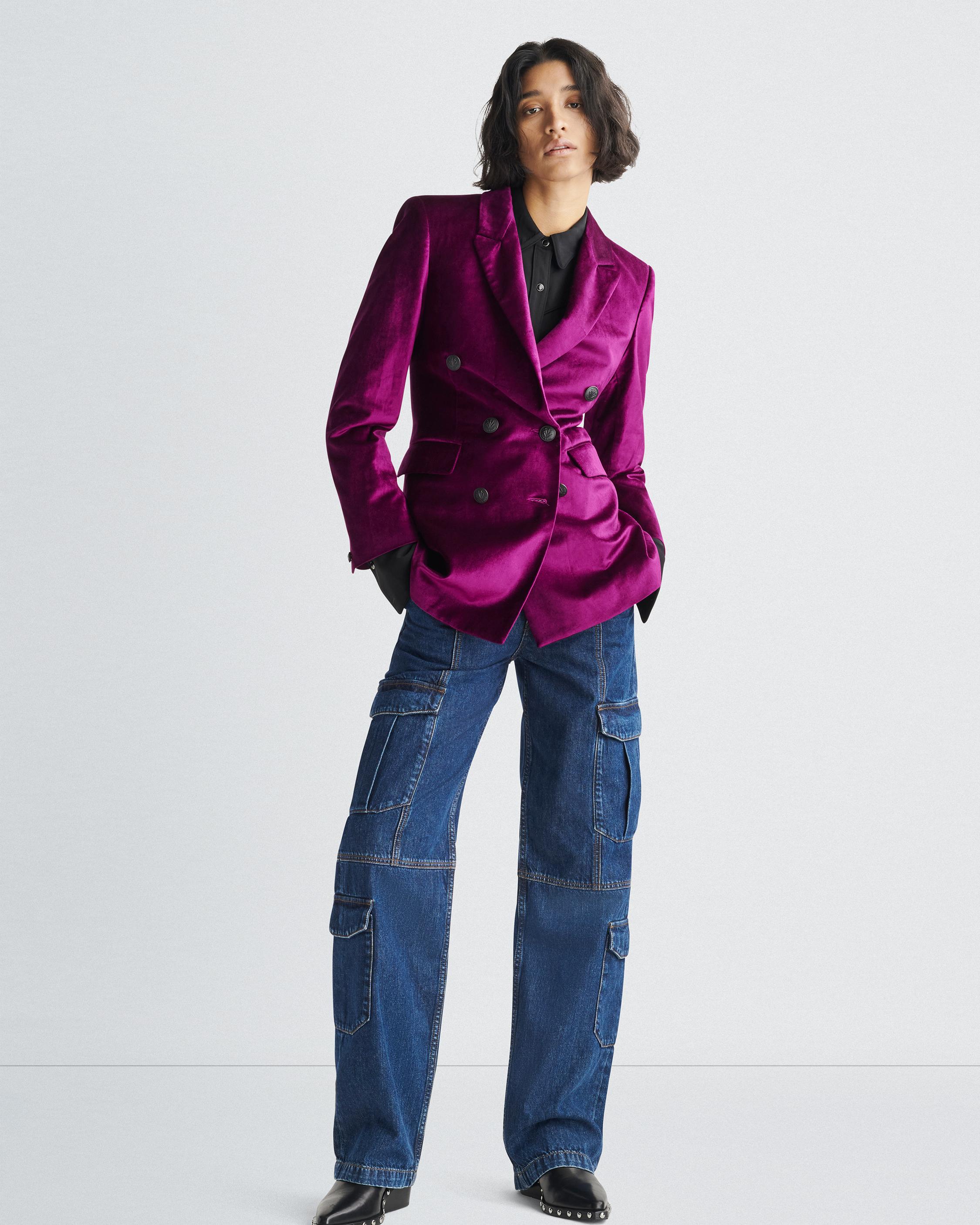 Rag and bone hot sale velvet blazer