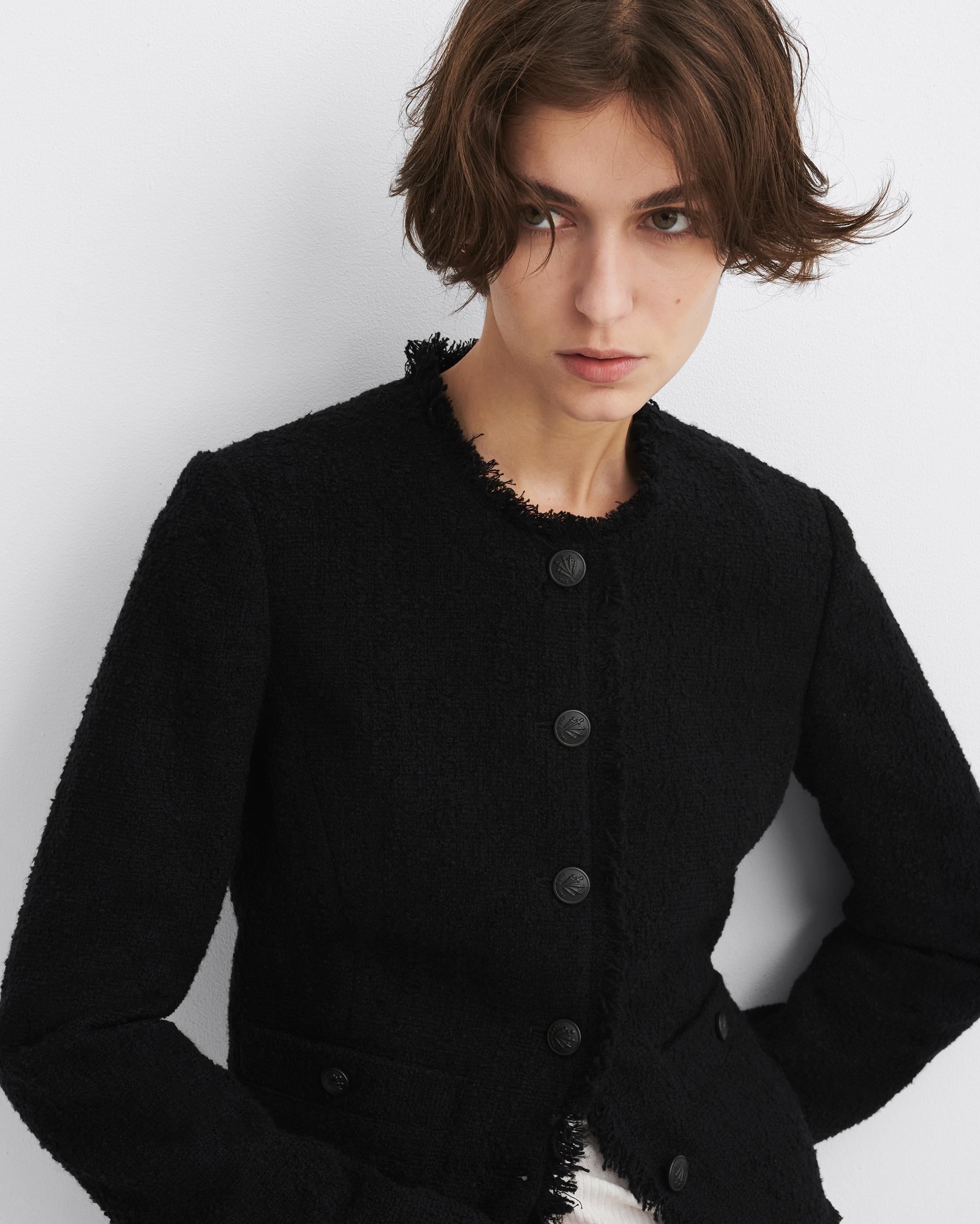 【関税込み】rag & bone ブルー Carmen ジャケット Carmen Tweed Jacket | rag & bone