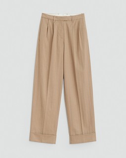 Marianne Italian Striped Wool Pant image number 2
