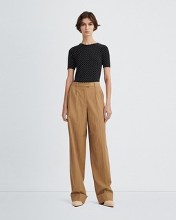 Marianne Italian Striped Wool Pant image number 3