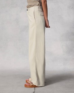 Sofie Wide-Leg Cotton Chino image number 3