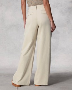 Sofie Wide-Leg Cotton Chino image number 4