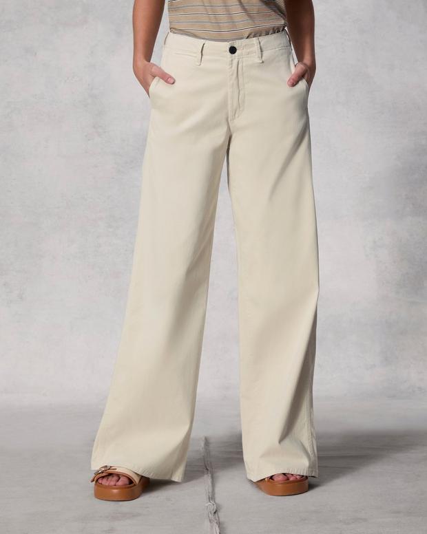 Sofie Wide-Leg Cotton Chino image number 5
