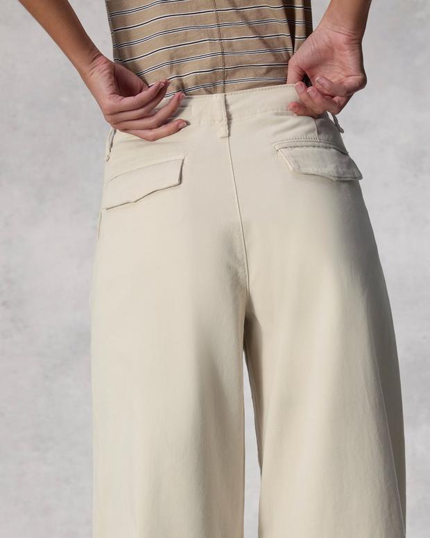 Sofie Wide-Leg Cotton Chino image number 6