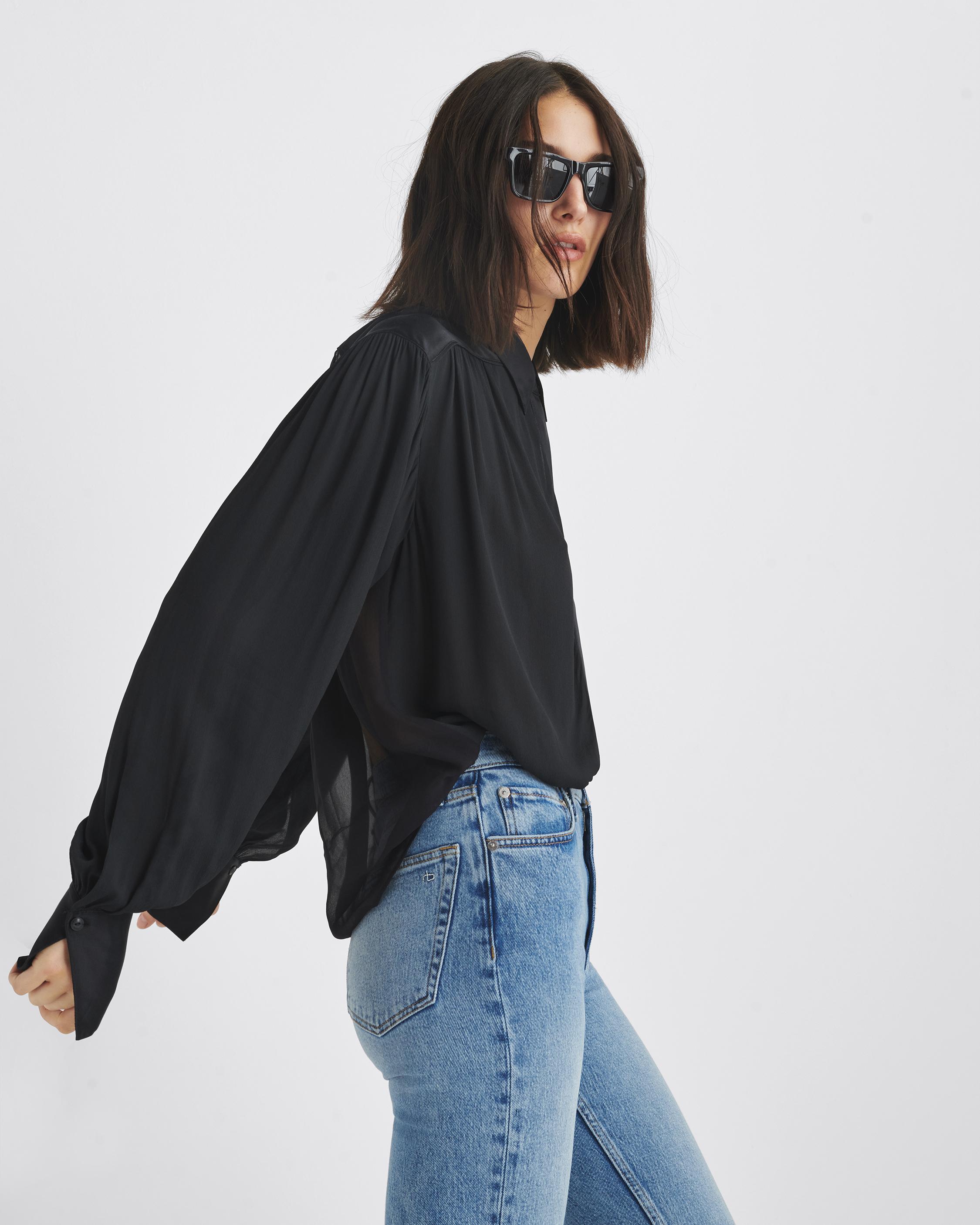 ラグアンドボーン レディース シャツ トップス Blouses Black-