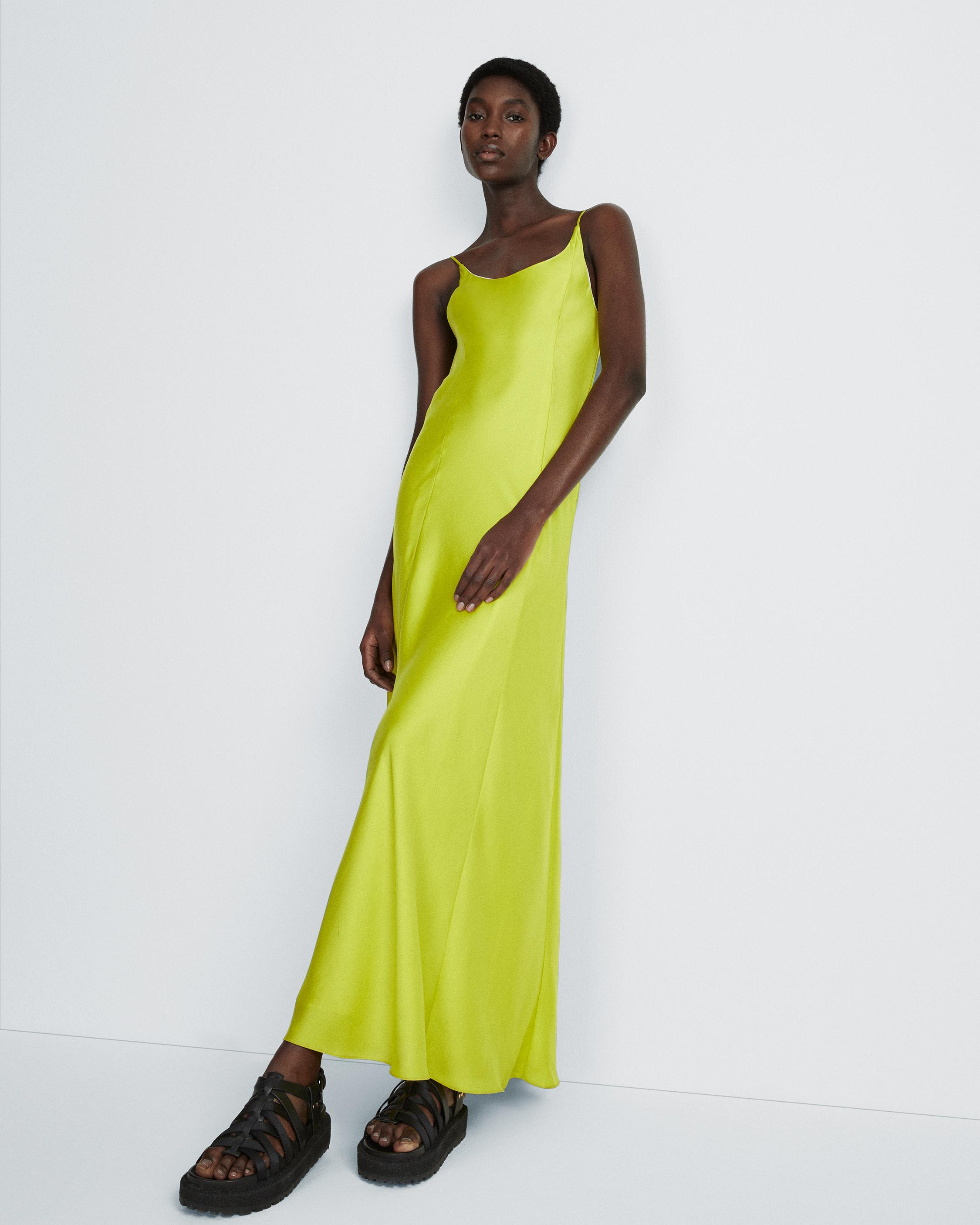 【関税込み】rag & bone グリーン Delilah マキシドレス Delilah Maxi Dress | rag & bone