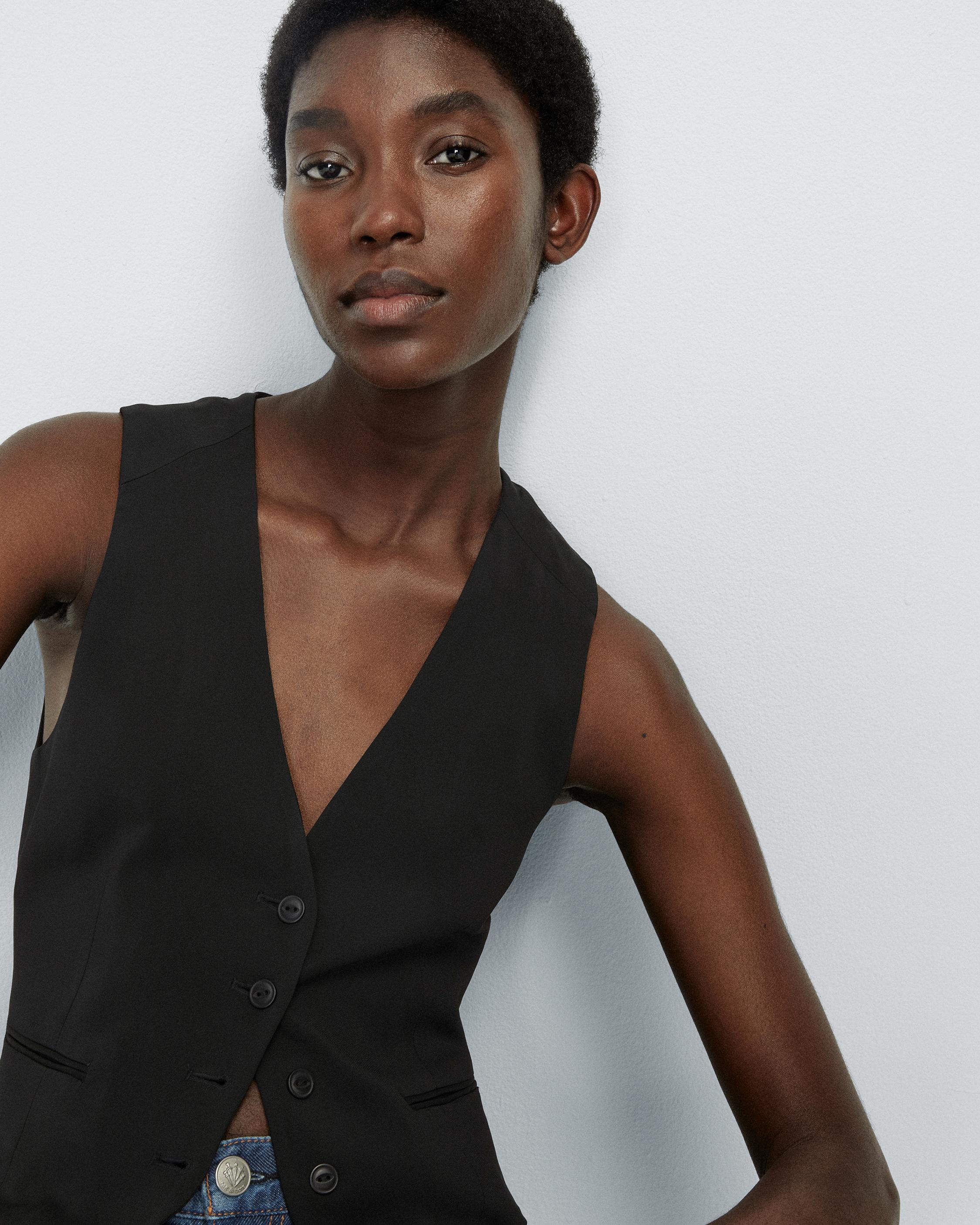 Priya Vest - Black | rag & bone