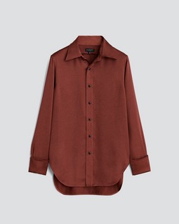 Delphine Satin Button Down Shirt image number 2