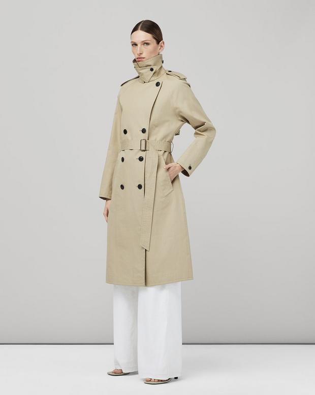 Gwyn Cotton Trench Coat image number 1