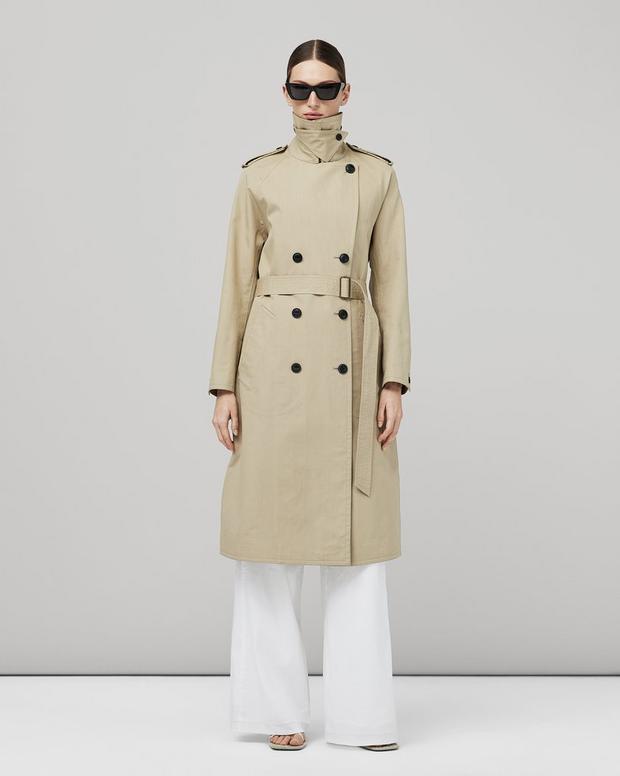 Gwyn Cotton Trench Coat image number 4