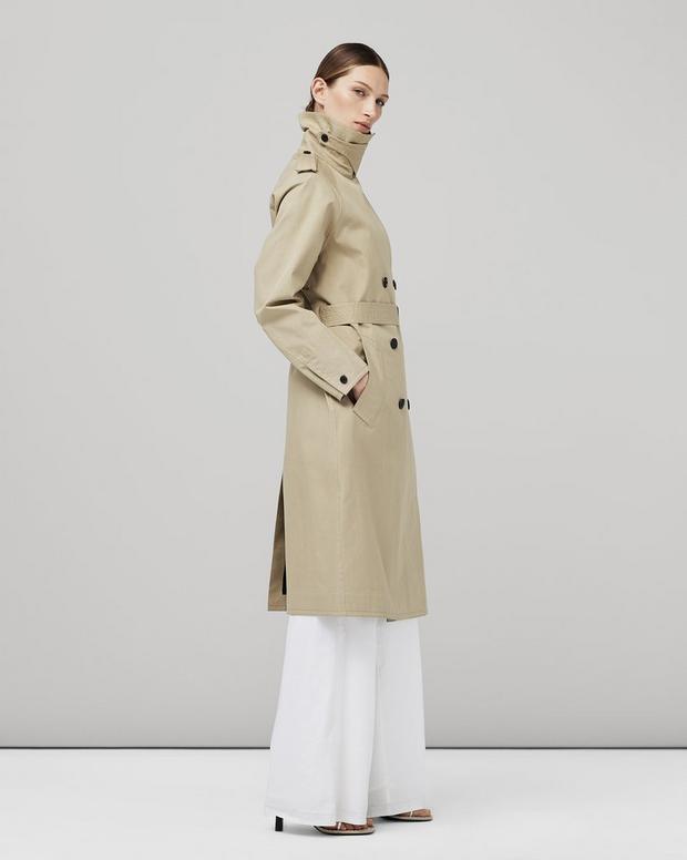 Gwyn Cotton Trench Coat image number 5