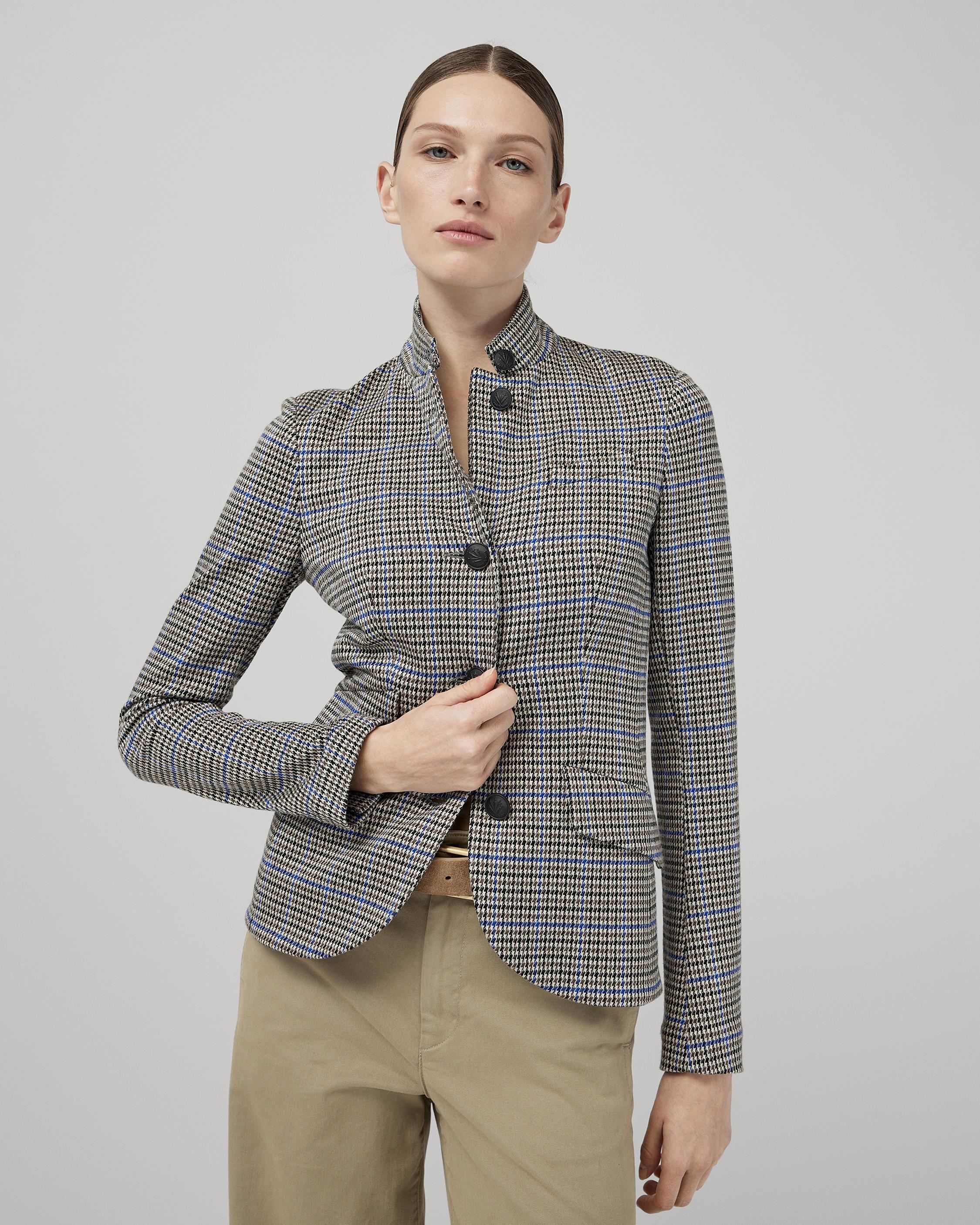 Slade Cotton Plaid Blazer image number 3