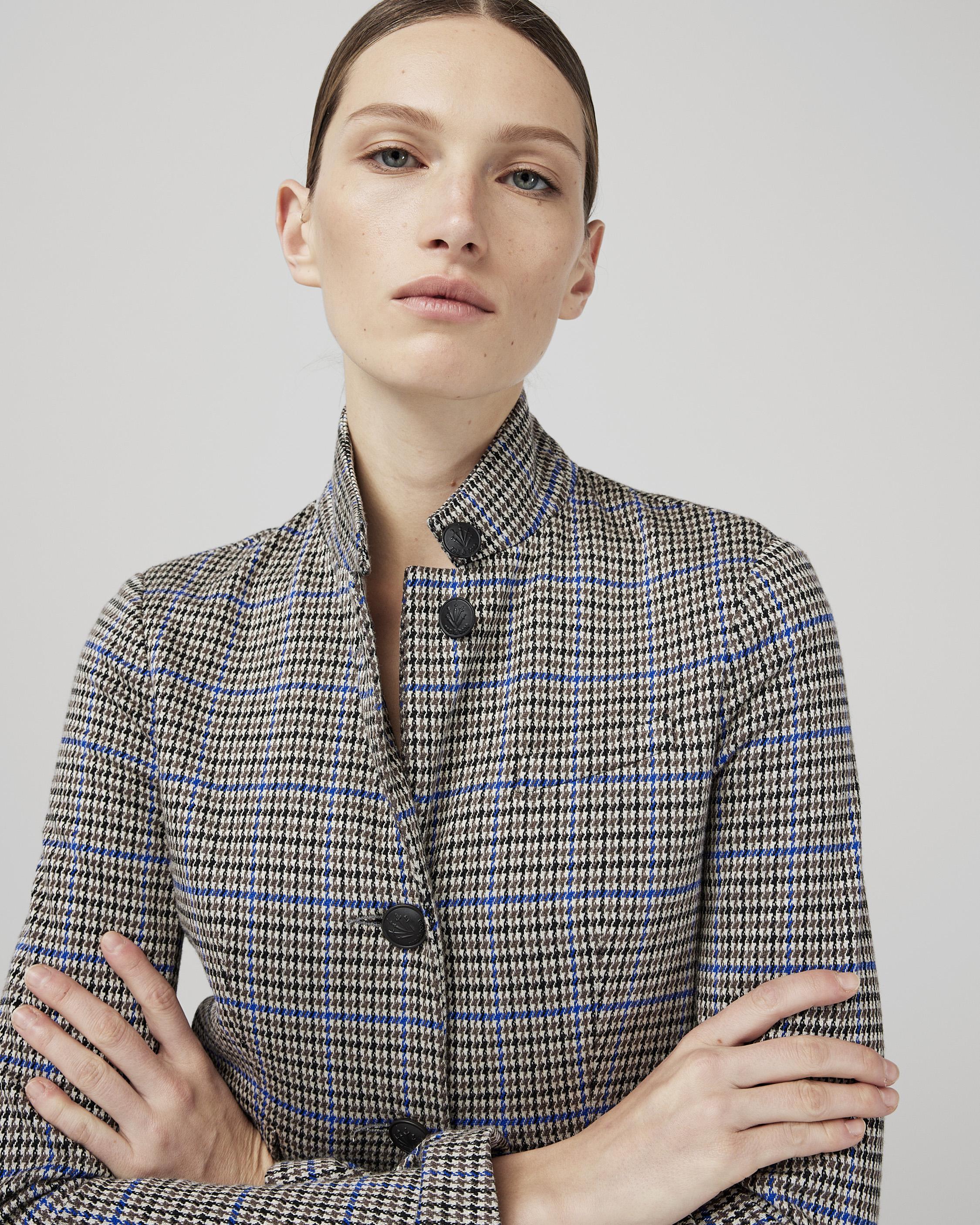 Slade Cotton Plaid Blazer image number 7