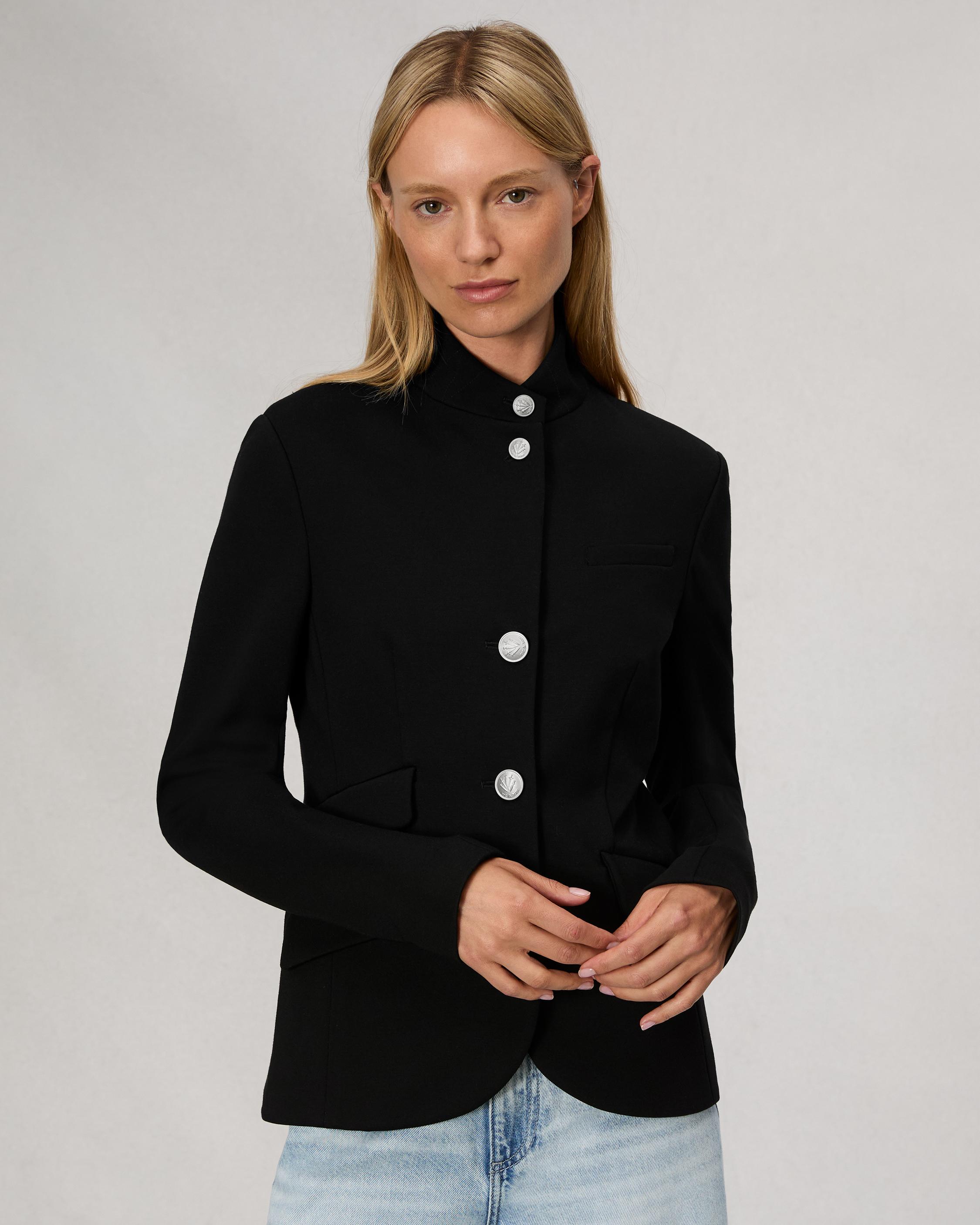 Rag & Bone Teresa Cut Out Back Blazer Black