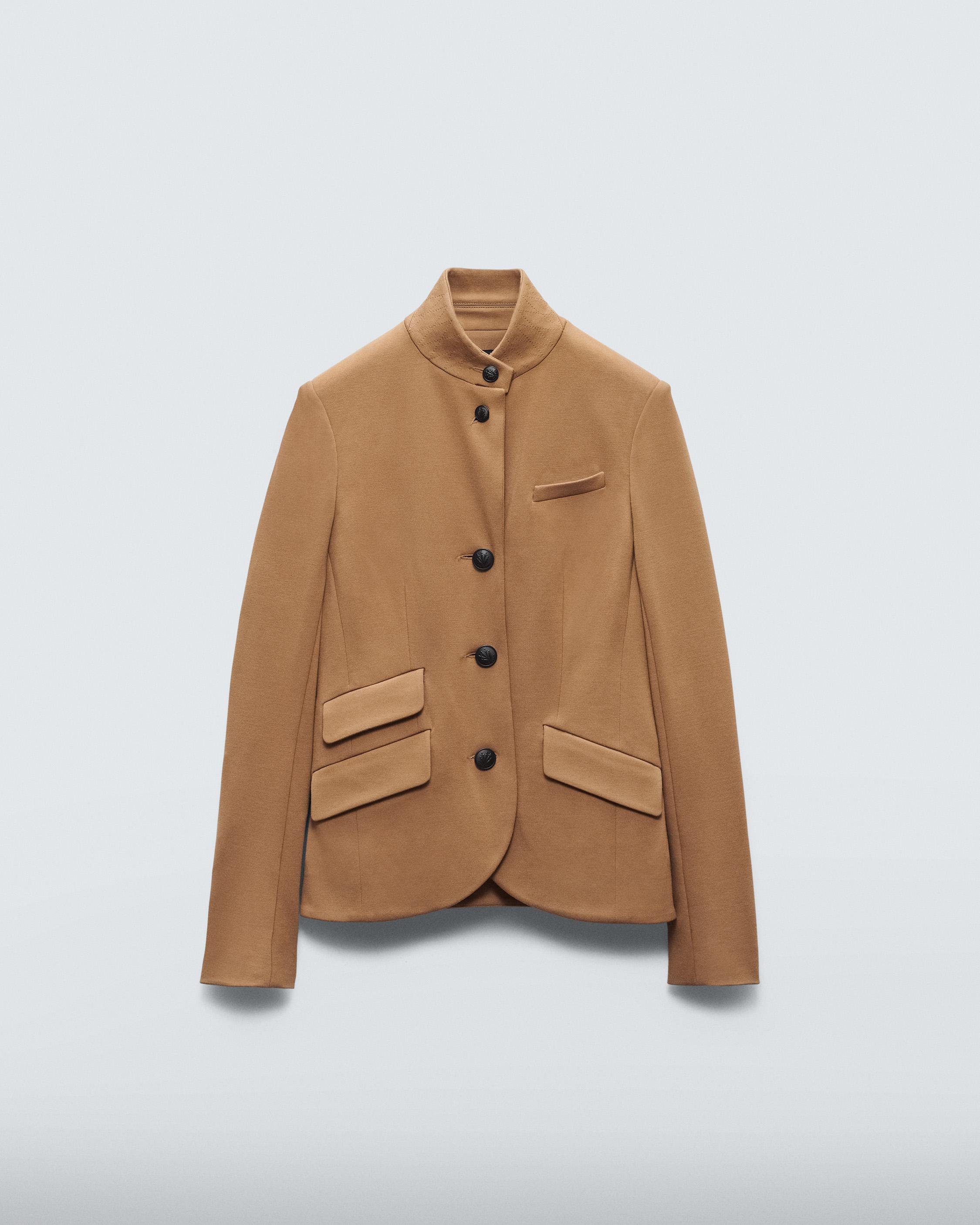 Rag and bone camel blazer hotsell