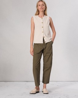 Leyton Workwear Cotton Pant - Olive Green | rag & bone Leyton Workwear Cotton Pant - Olive Green | rag & bone