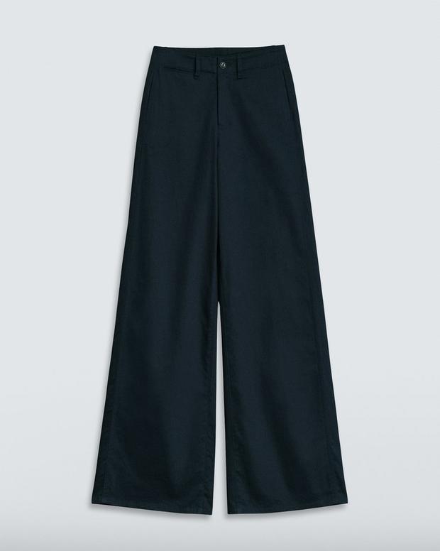 Sofie Wide Leg Cotton Chino image number 2