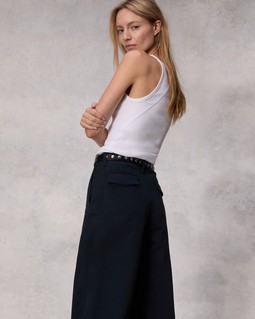 Sofie Wide Leg Cotton Chino image number 6
