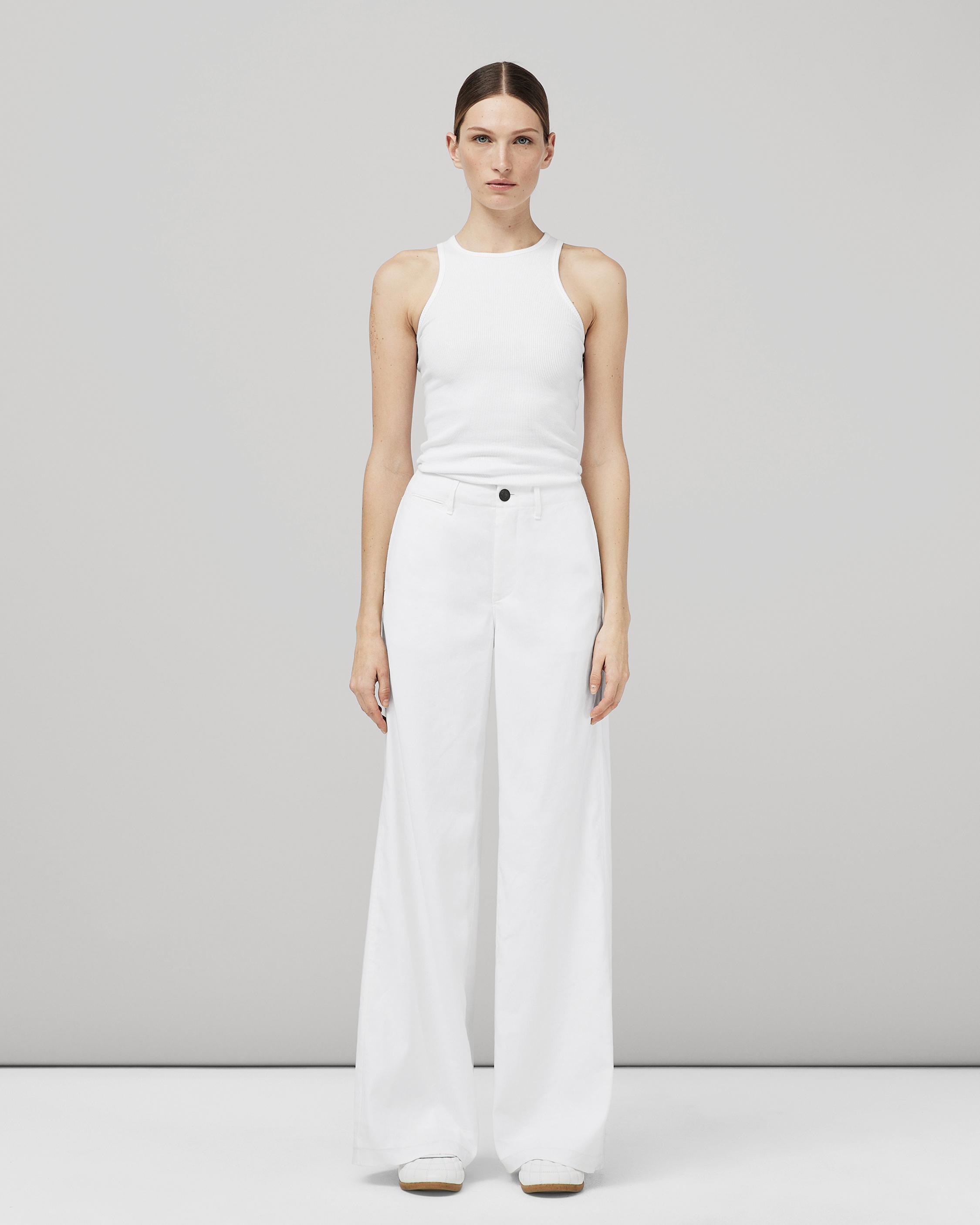 【関税込み】rag & bone ホワイト Sofie トラウザーズ 上戸ワイドトラウザーズ – SR猫柳本線 猫キヲスク