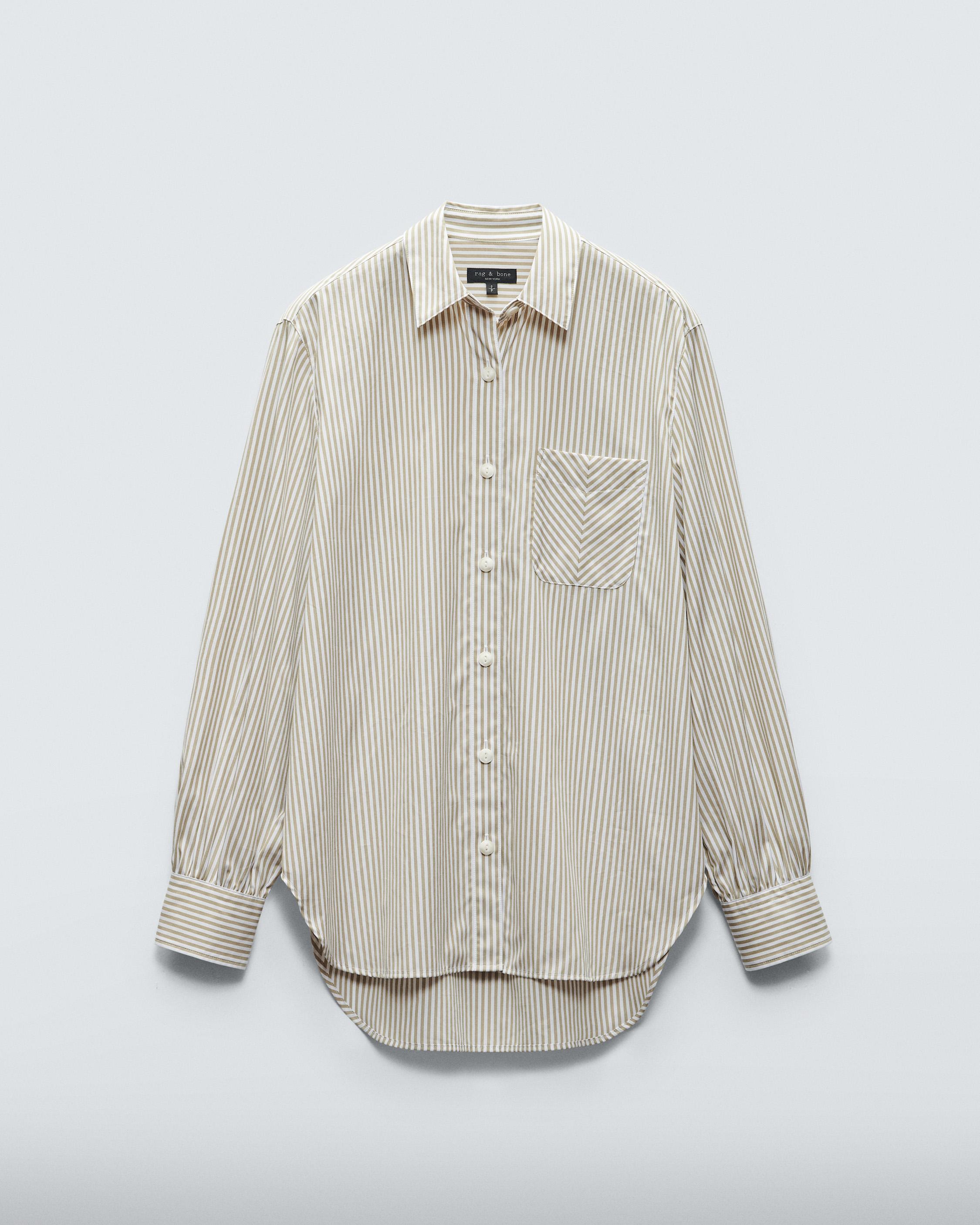 Maxine Cotton Poplin Button Down Shirt image number 2