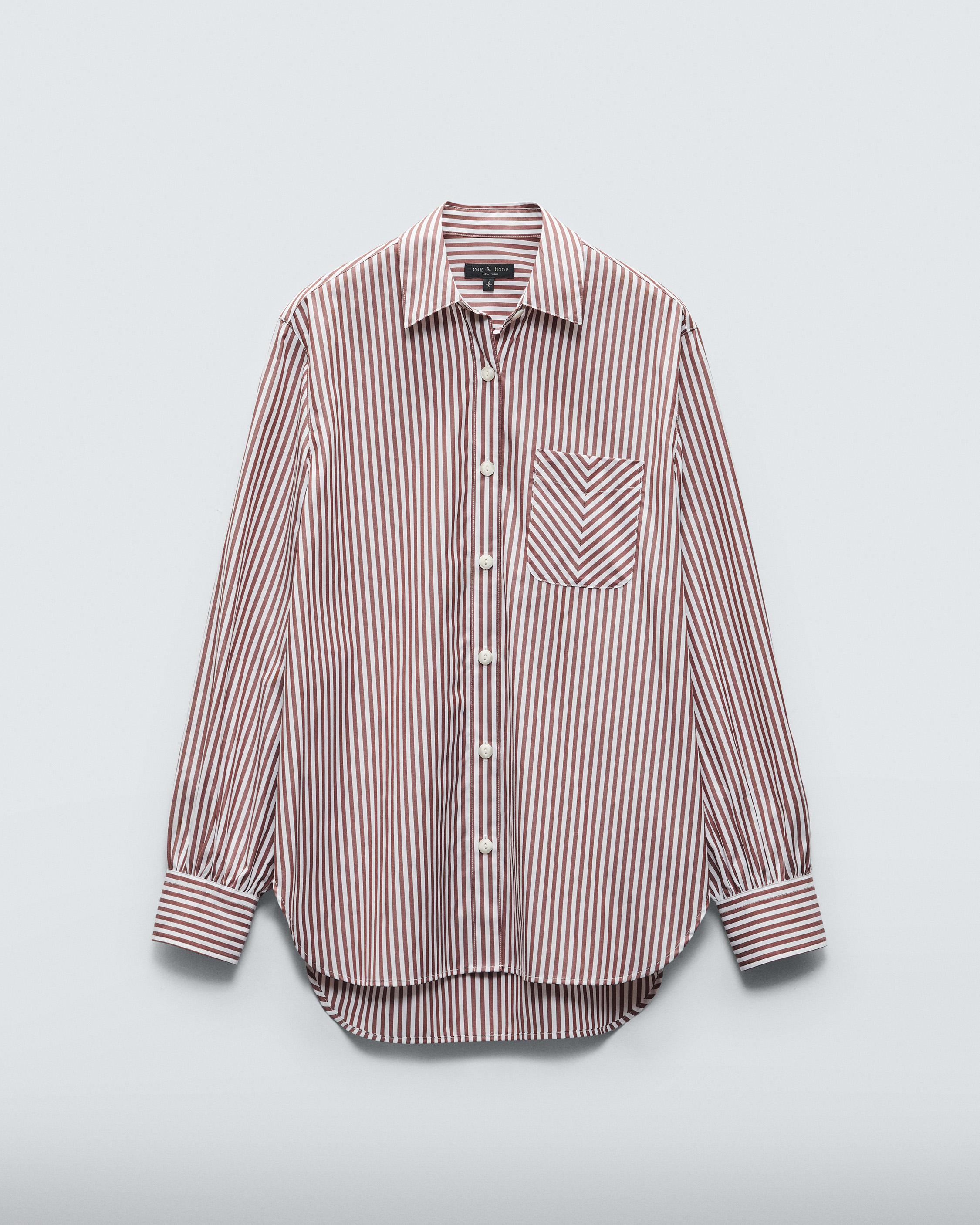 Maxine Cotton Poplin Button Down Shirt image number 2