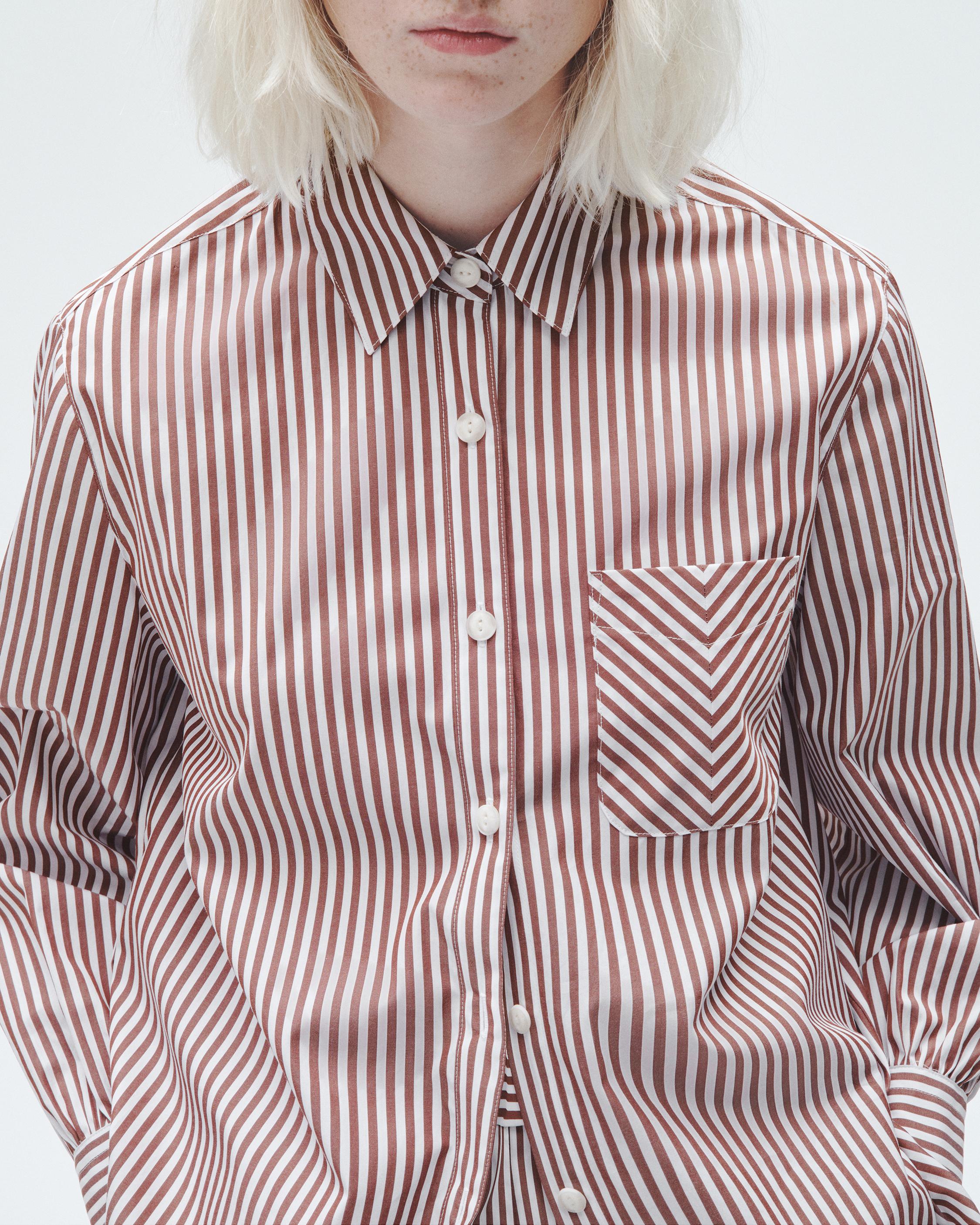 Maxine Cotton Poplin Button Down Shirt image number 6